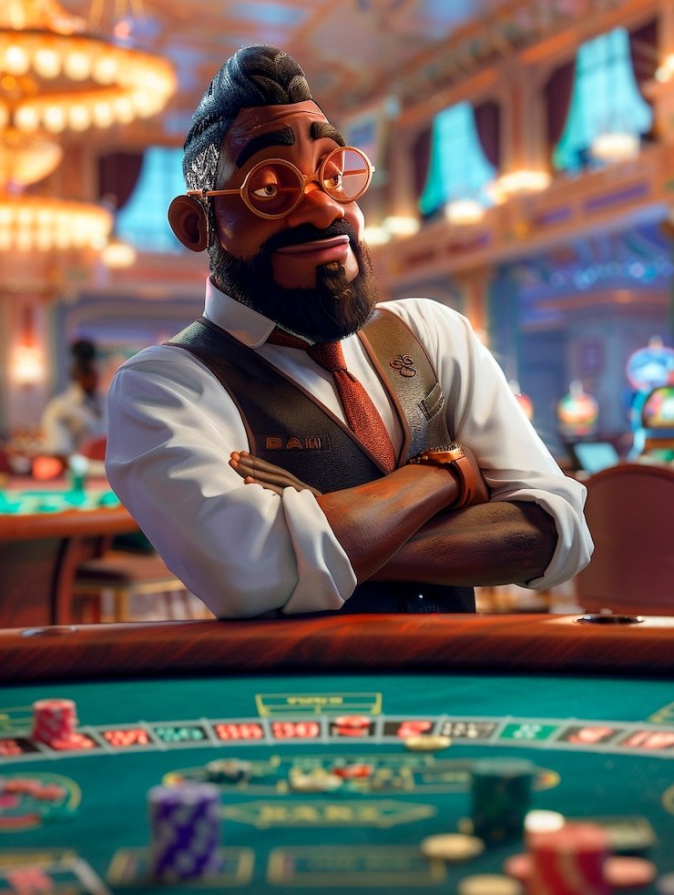 Ilustrasi cara kerja gulungan slot online dengan simbol-simbol yang berputar di platform cuan138